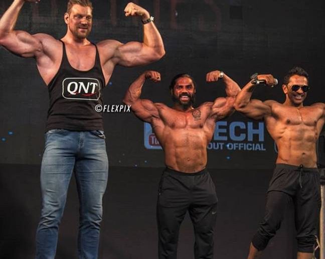 Richters is hands-down the world's tallest bodybuilder