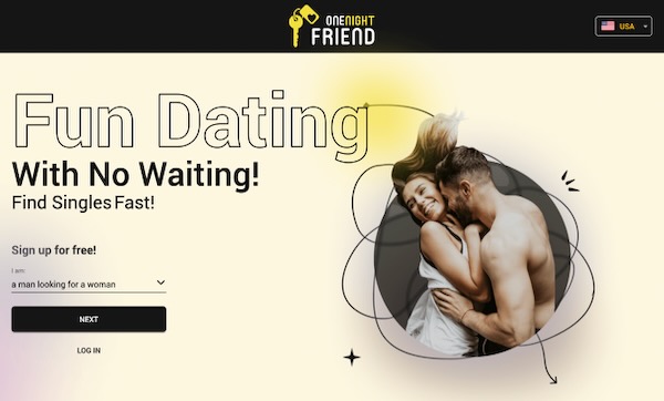 one night friend best hookup sites