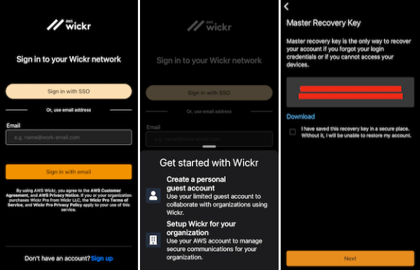 wickr app installation