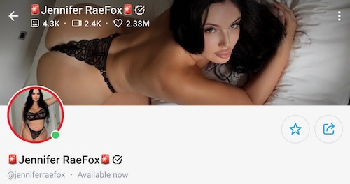 jennifer rae fox onlyfans