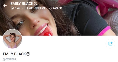 emily black best tiktok onlyfans accounts