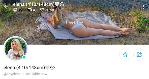 tiny elena petite sexy