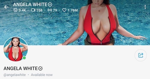 Angela White OnlyFans Big Tits