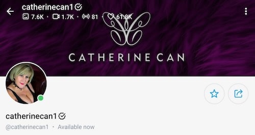 catherine can onlyfans mature babe