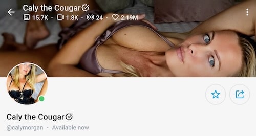 caly the cougar online pictures