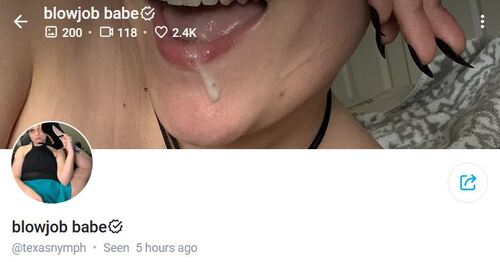 onlyfans blowjob babe