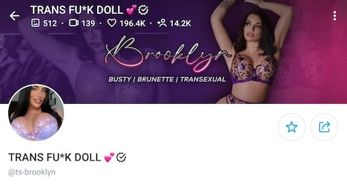 brooklyn trans fuck doll onlyfans