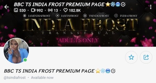 india frost POC sexy nudes
