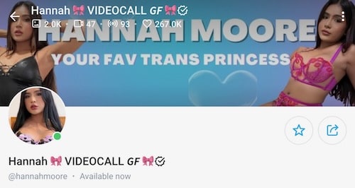 hannah moore trans onlyfans princess
