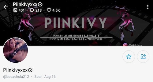 pink ivy transgender onlyfans
