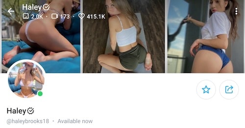 haley brooks 18 year old onlyfans
