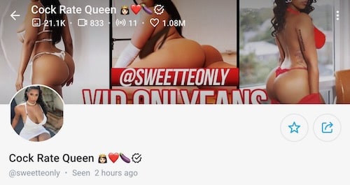 latina onlyfans sweet te cock rate queen