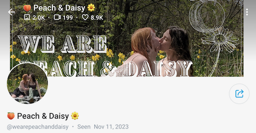 best lesbian onlyfans peach and daisy