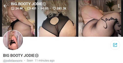 big booty jodie