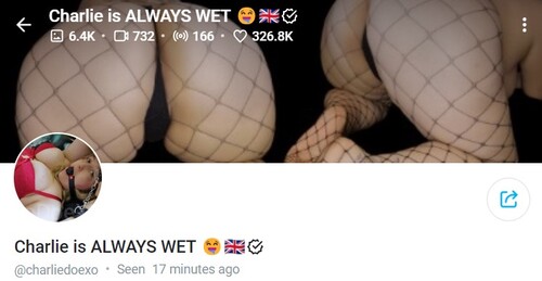 charlie is awalys wet onlyfans chubby